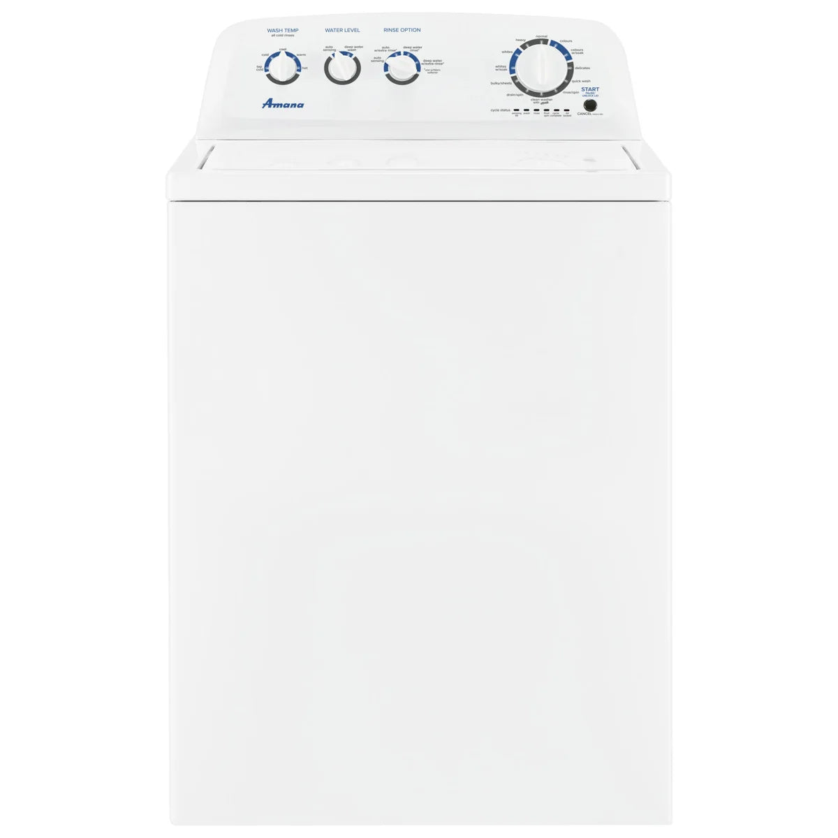 4.4 cu. ft. White Top Load Washer with High-efficiency Agitator