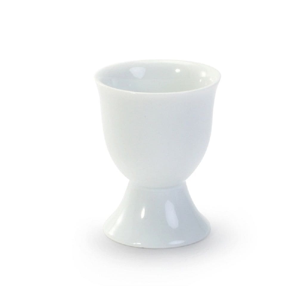 Single Egg Cup, White, 2.5-in