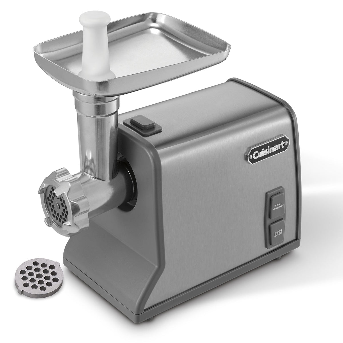Electric Meat Grinder with Sausage Attachment, Stainless Steel