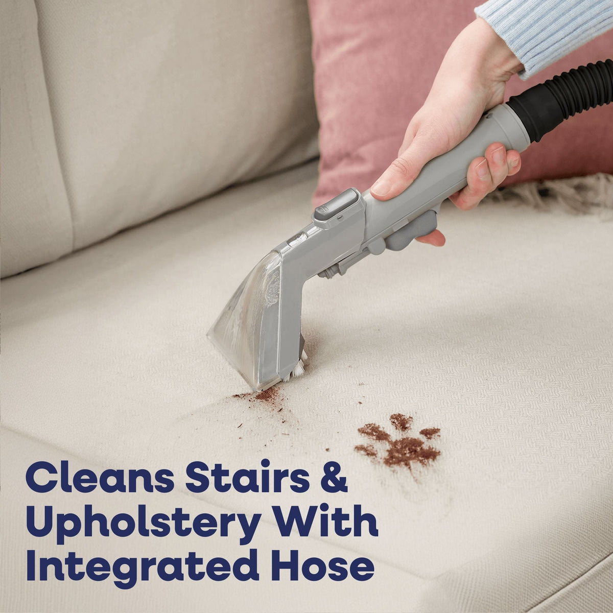 AllOut Lux Pet Carpet Cleaner with Above Floor Cleaning, StainShot Technology, Debris Catch, Edge to Edge Cleaning & Faster Drying