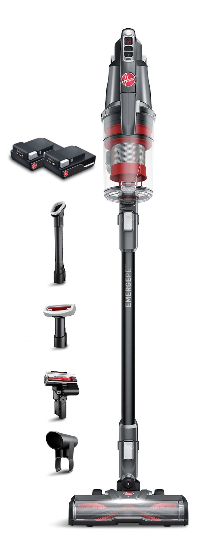 ONEPWR Emerge Pet Cordless Stick Vacuum Kit with 2 Batteries