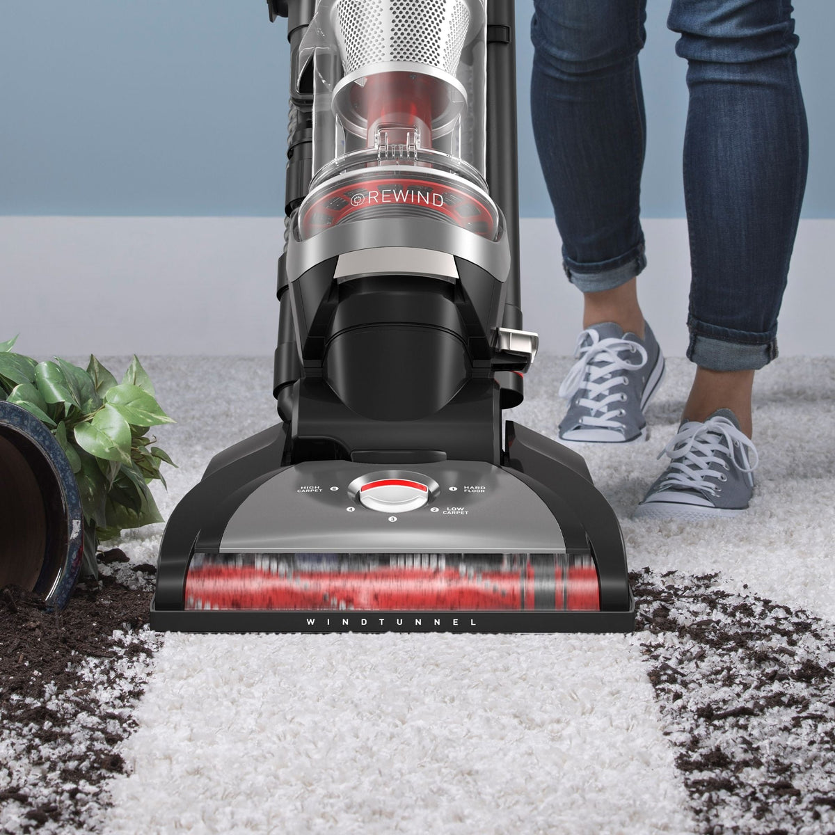 Windtunnel Whole House Elite Rewind Corded Upright Vacuum Cleaner