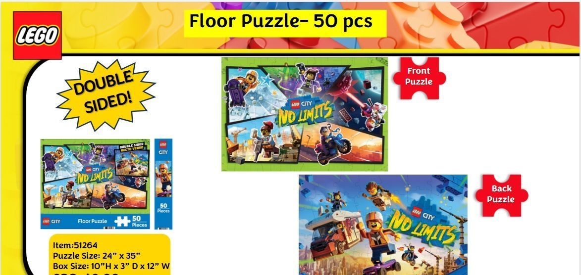 "No Limits" Floor Puzzle