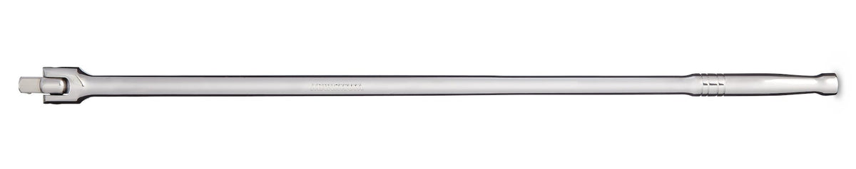 1/2-in Drive Flexhead Breaker Bar, Nickel-Chrome Plating, 24-in