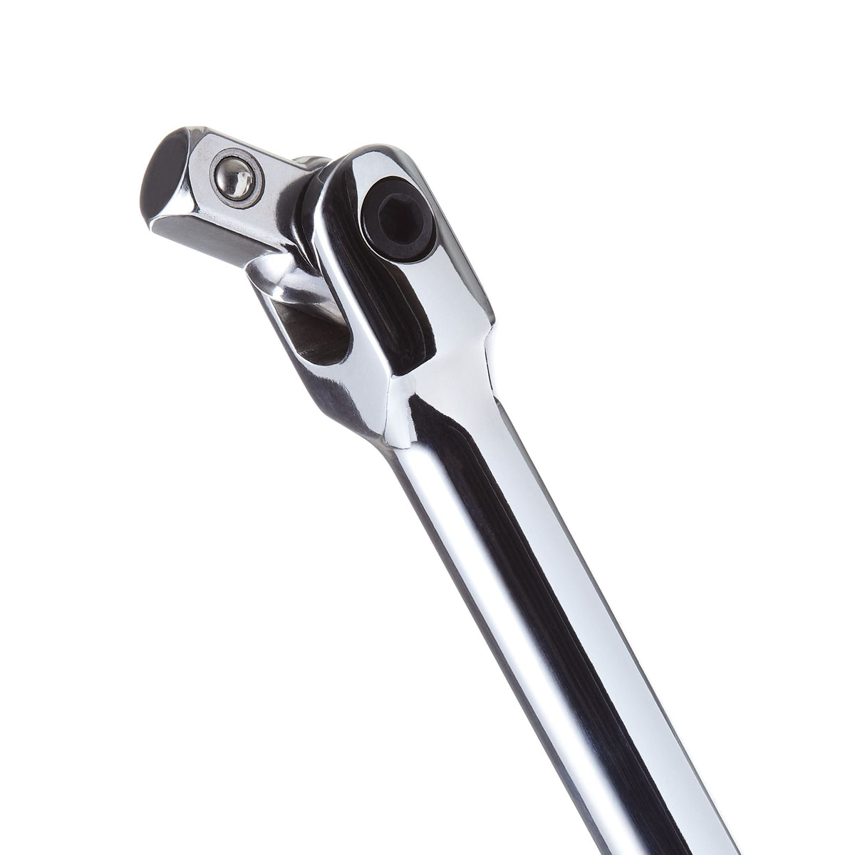 1/2-in Drive Flexhead Breaker Bar, Nickel-Chrome Plating, 24-in