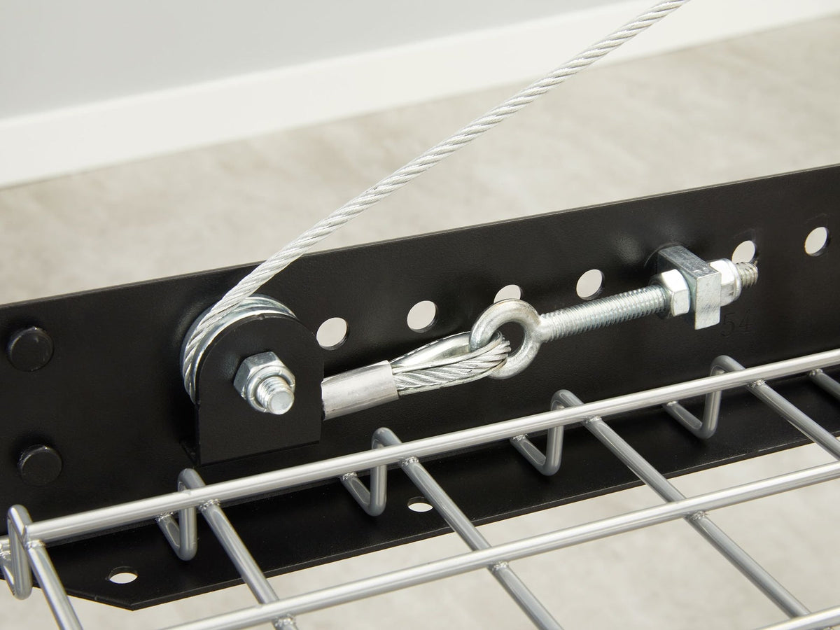 Wall Mounted Steel Shelf, 2-ft x 8-ft