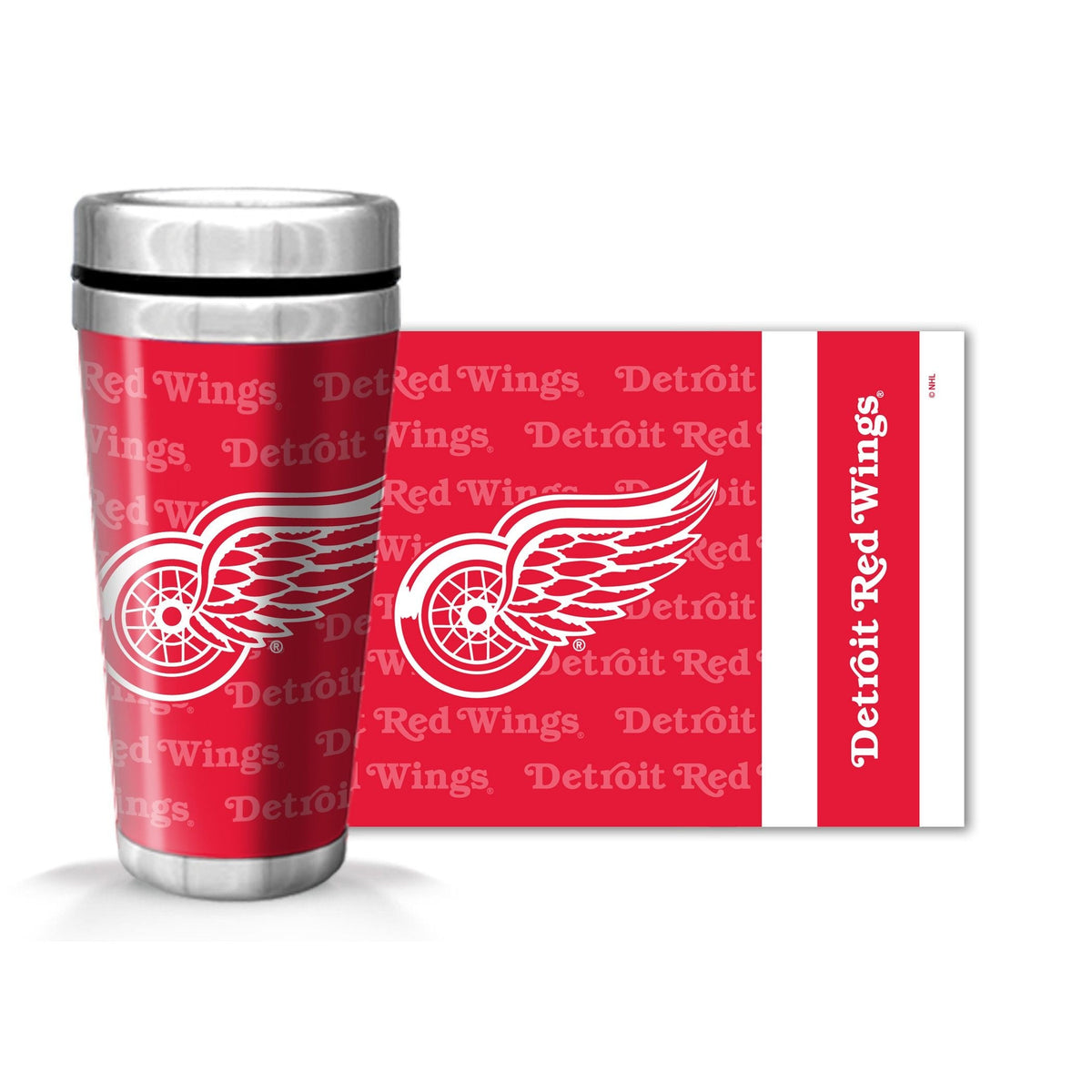 Hockey Logo Full Wrap Travel Mug, 14-oz
