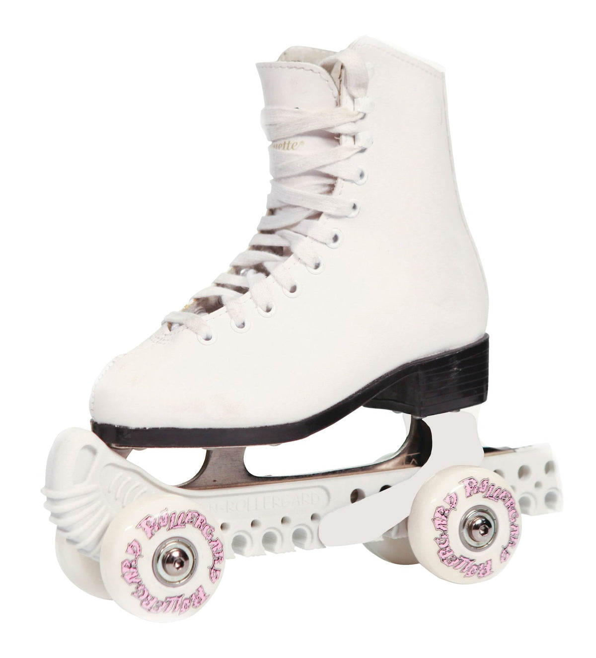 Rolling Figure Skate Guards, White, One Size