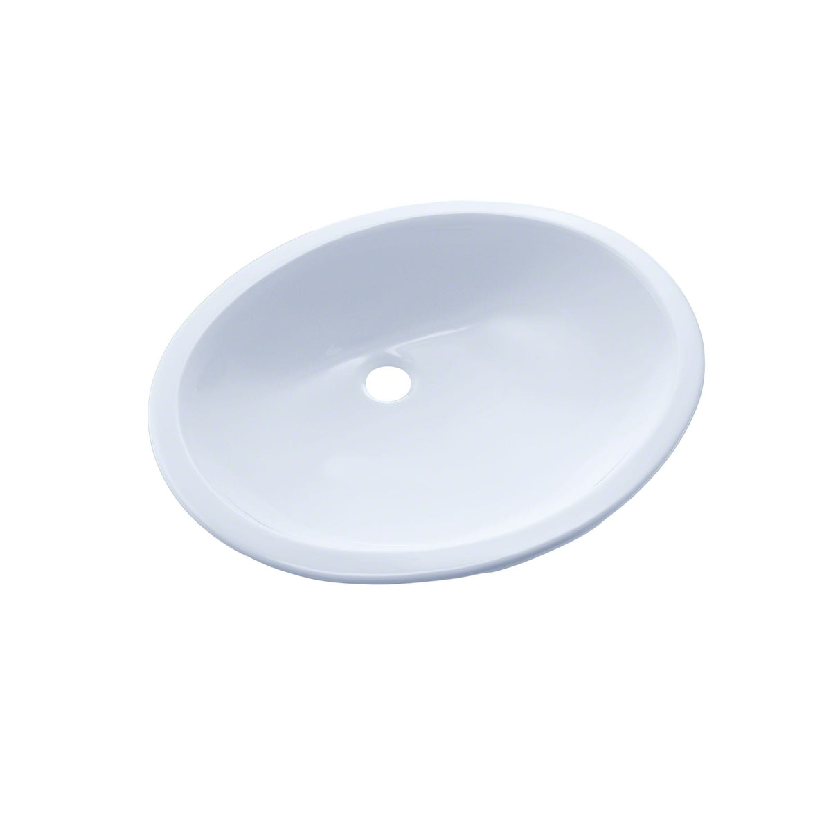 17x14-in Oval Vessel Cotton Undercounter Sink/Lavatory