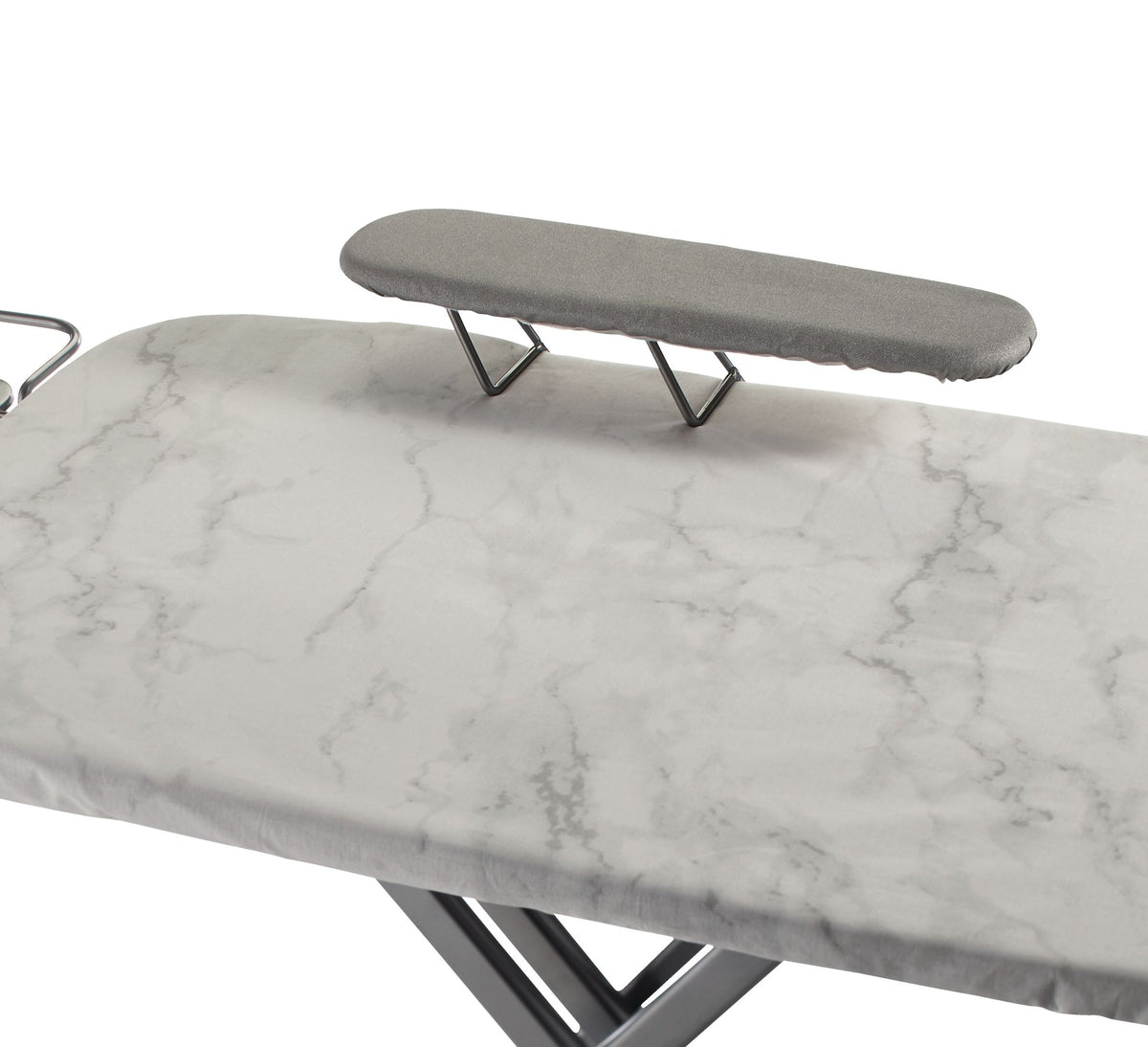 Adjustable Wide Quad Leg Ironing Board, 48.5 x 18 x 37.8-in