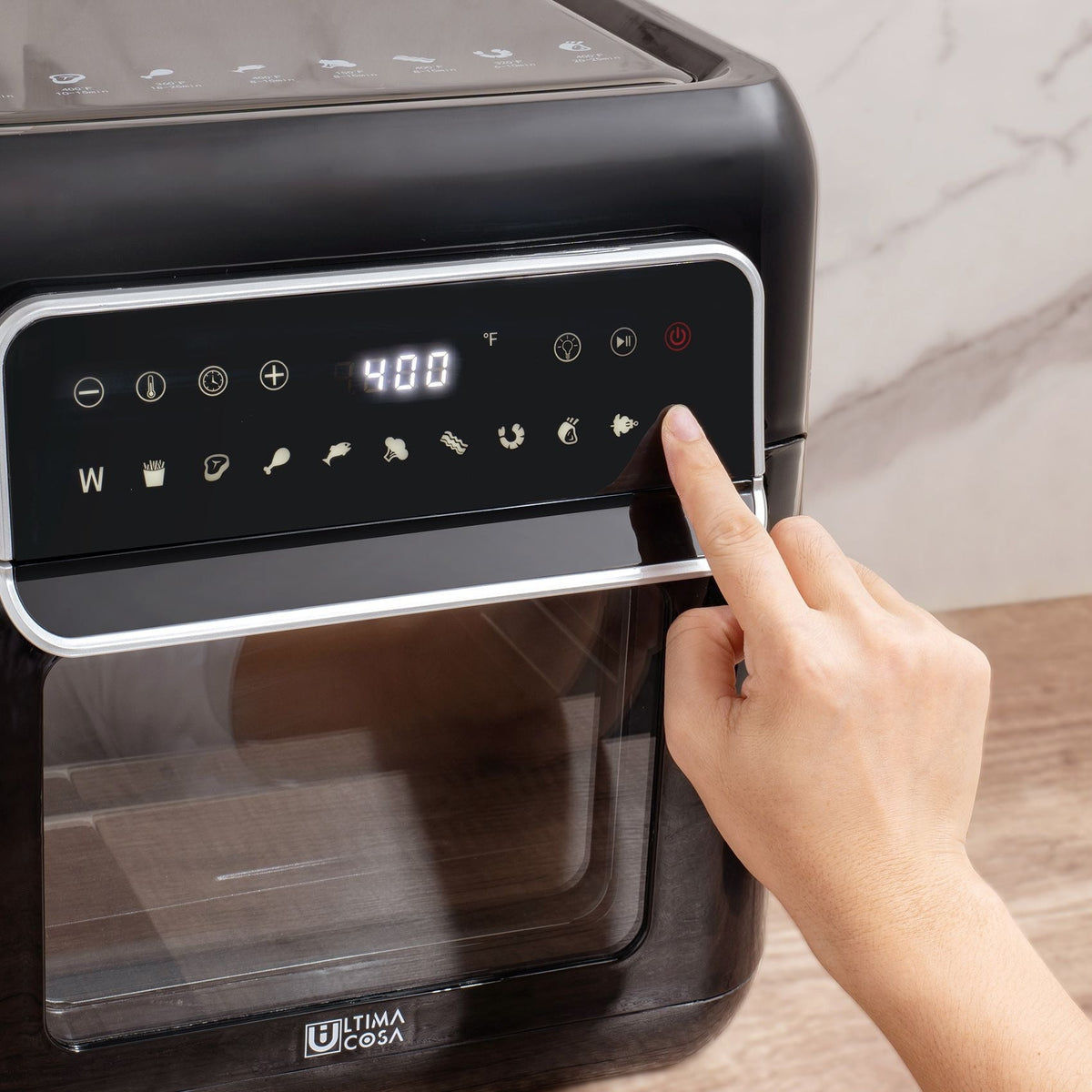Cosa Digital Air Fryer with 8 Cook Modes, 12.46-qt