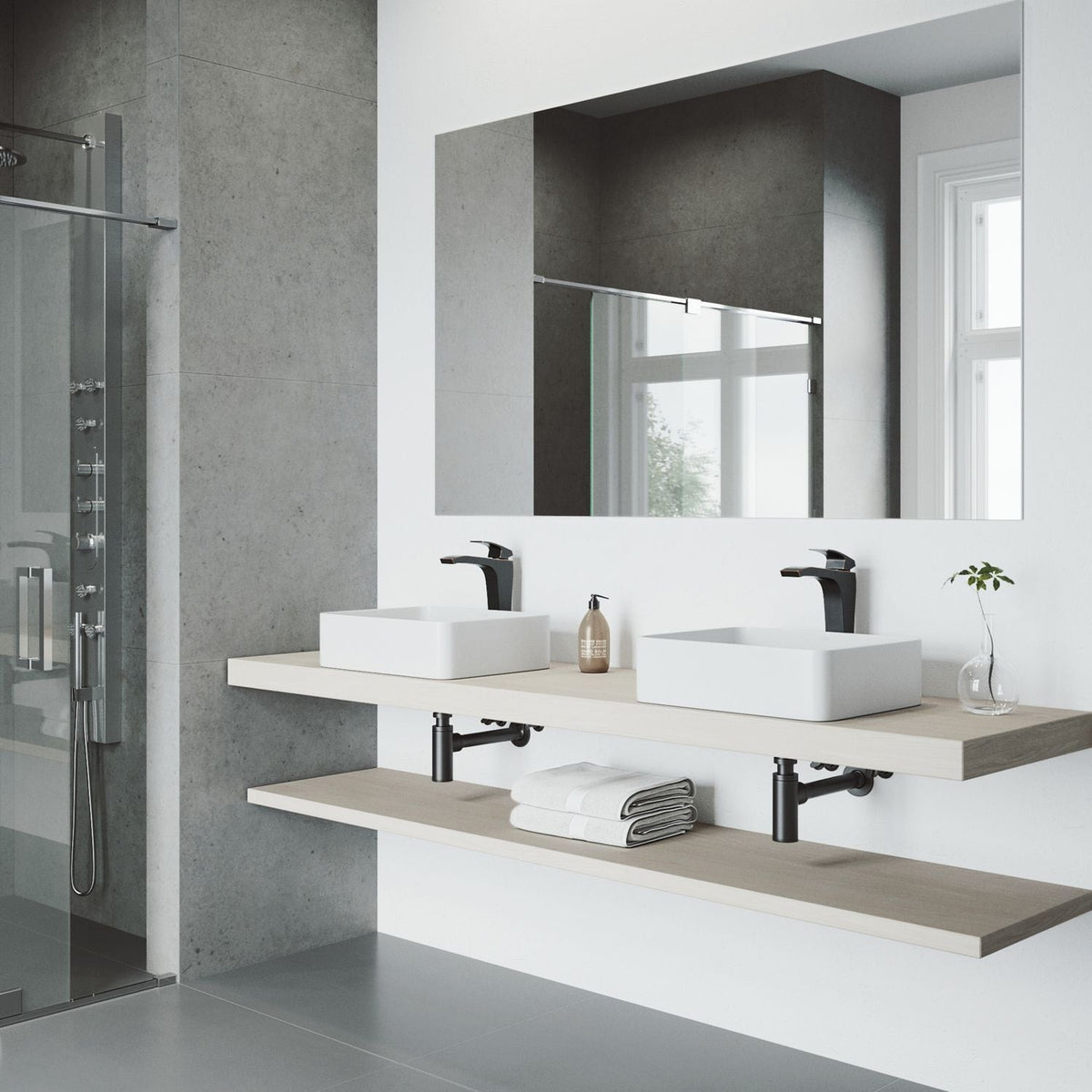 Jasmine 18x15-in Deep White Bathroom Sink/Basin with Rectangular Vessel