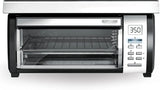 BLACK DECKER SpaceMaker Under Counter Toaster Oven, Digital Controls, Black/Stainless Steel, Fits 9-测-- Pizza or 4 Slices