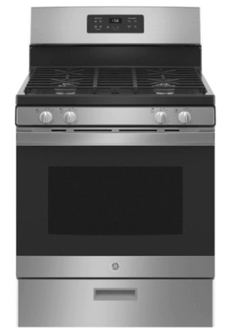 Enjoy cooking and baking 30-in 4 Burners 4.8-cu ft Freestanding GAS Range (Stainless Steel) G8048