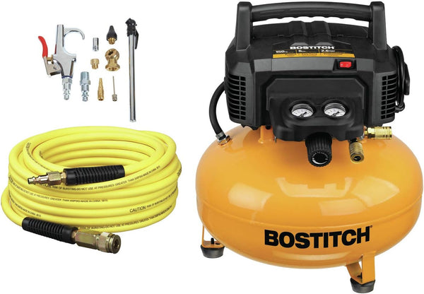 Air Compressor Combo Kit, 3-Tool (BTFP3KIT) 21.1 x 19.5 x 18 inches, Yellow T1397