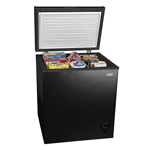 5 cu ft Chest Freezer for Your House, Garage, Basement, Apartment, Kitchen, Cabin, Lake House, Timeshare, or Business L4665