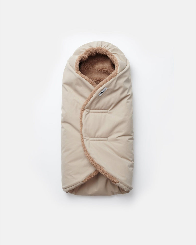 Enfant Nido Benji Sherpa Lining Infant Wrap, Oat H5346
