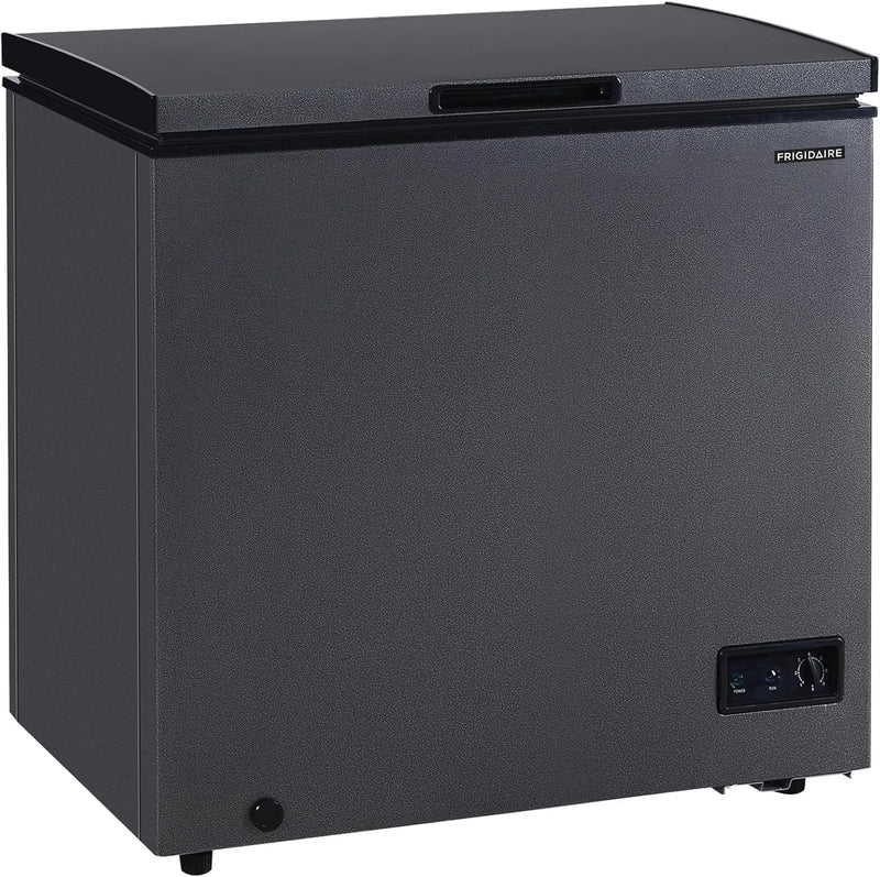 7 Cu. Ft. Chest Freezer, Granita Finish, Adjustable Thermostat, Easy Defrost, Removable Basket M2425