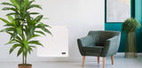Electric Heater with Plug-in Thermostat, 400W, White
