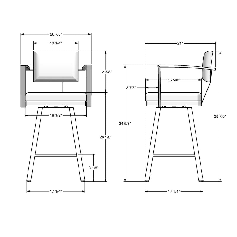 Akers Counter Stool M4010