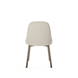 Harper Upholstered Dining Chair, Boucle Polyester Fabric & Bronze Metal Frame