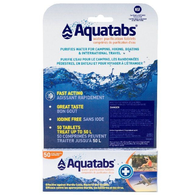 Water Purification Tablets, 50-pk A9848