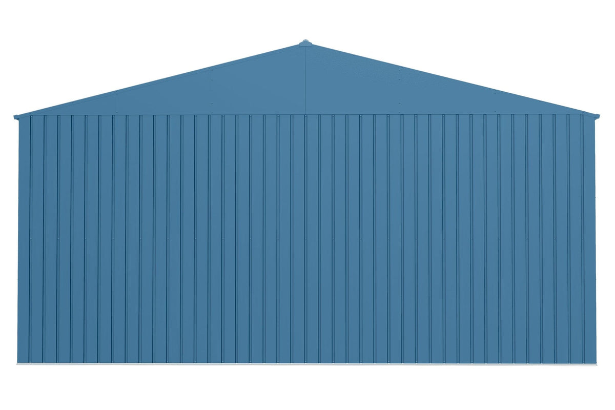 Elite 14x12-ft Blue Grey Corrosion-Resistant Steel Shed