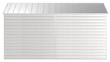Select Galvanized Steel Storage Shed, Flute Grey, 10-ft x 14-ft