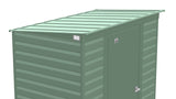 Select Galvanized Steel Storage Shed, Sage Green, 6-ft x 4-ft