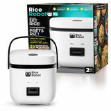 Nonstick Rice Cooker Robot, Large, 2-L Capacity