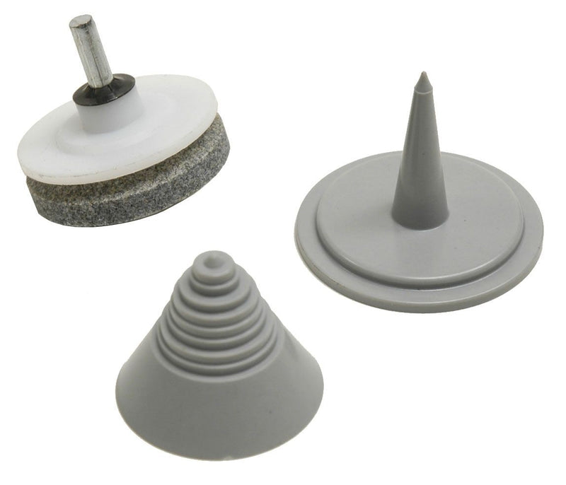 Lawn Mower Blade Sharpening & Balancing Kit for Power Drill O7873