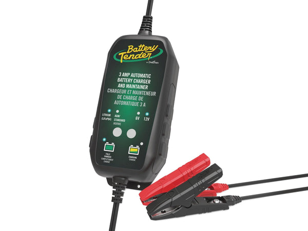 Smart Battery Charger/Maintainer, 3-Amp, 6V/12V J2785