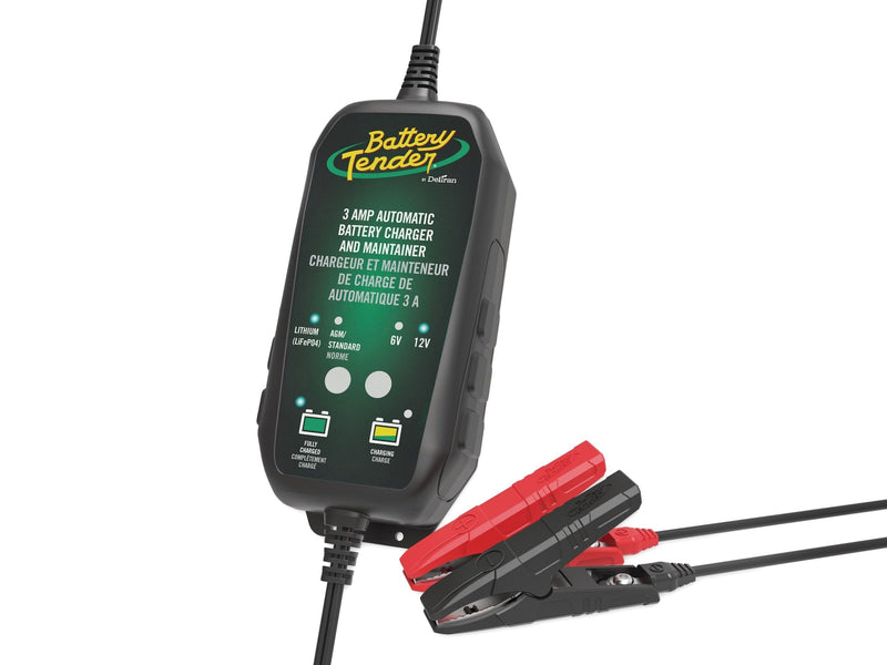Smart Battery Charger/Maintainer, 3-Amp, 6V/12V J2785