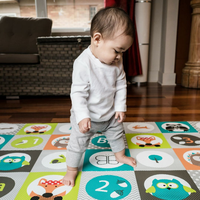 Mülti BPA-Free Water-Resistant Tiles Playmat L4903