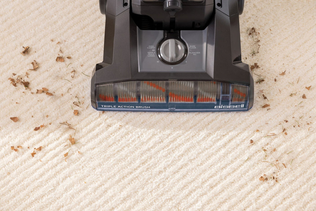 PowerLifter Swivel Rewind Bagless Upright Corded Vacuum Cleaner