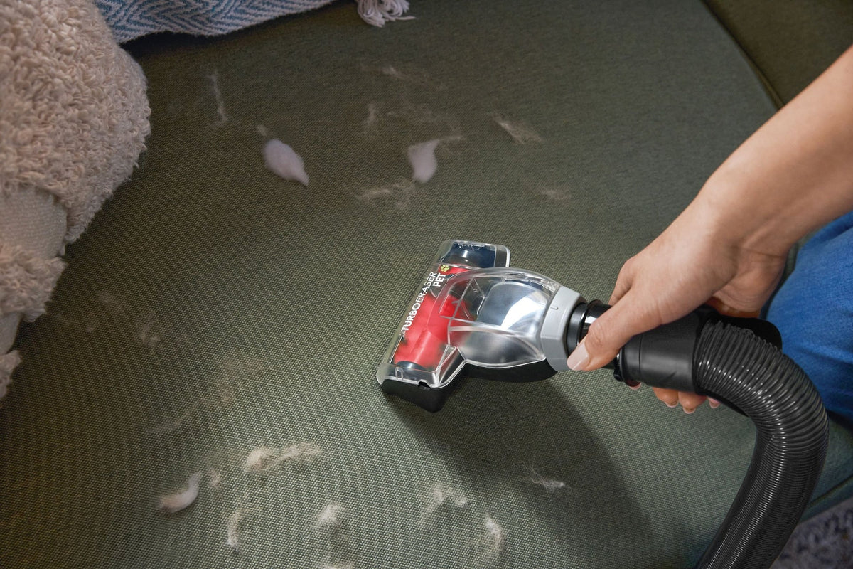 PowerLifter Swivel Rewind Bagless Upright Corded Vacuum Cleaner