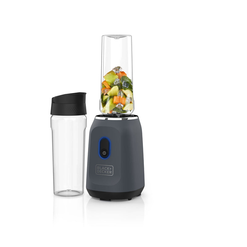 300W Grey Personal Blender with Dual 20-oz Jars X3379