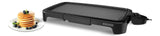Family Sized Electric Griddle, Black, 20-in x 11-in