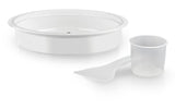 Rice Cooker & Non-Stick Steamer White, 16 Cups