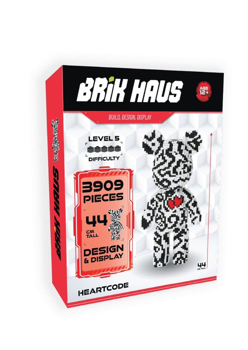 Brik Haus Heartcode Construction Set, Medium R4448