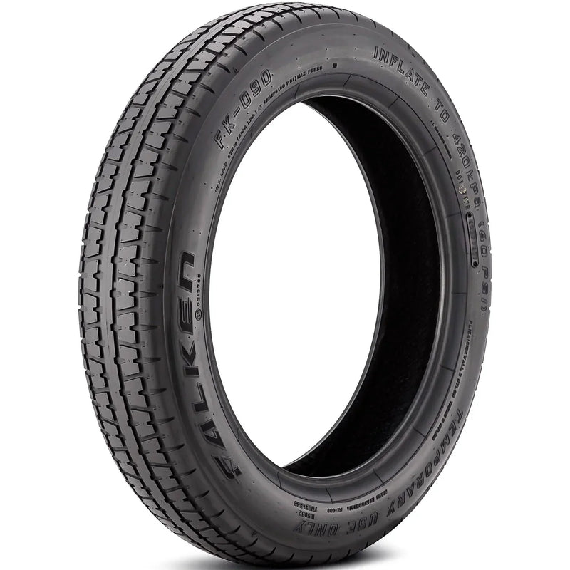 Falken FK-090 T125/70D17 98M Temporary Spare Tire -- Compact Emergency Replacement Tire J7542