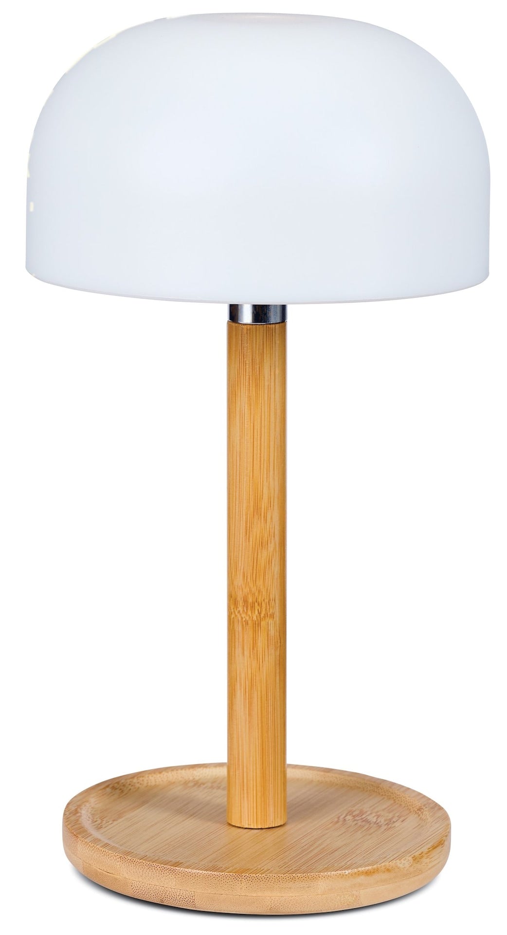 Outdoor Rechargable Bamboo Mushroom Lamp, Multiple Colour Modes
