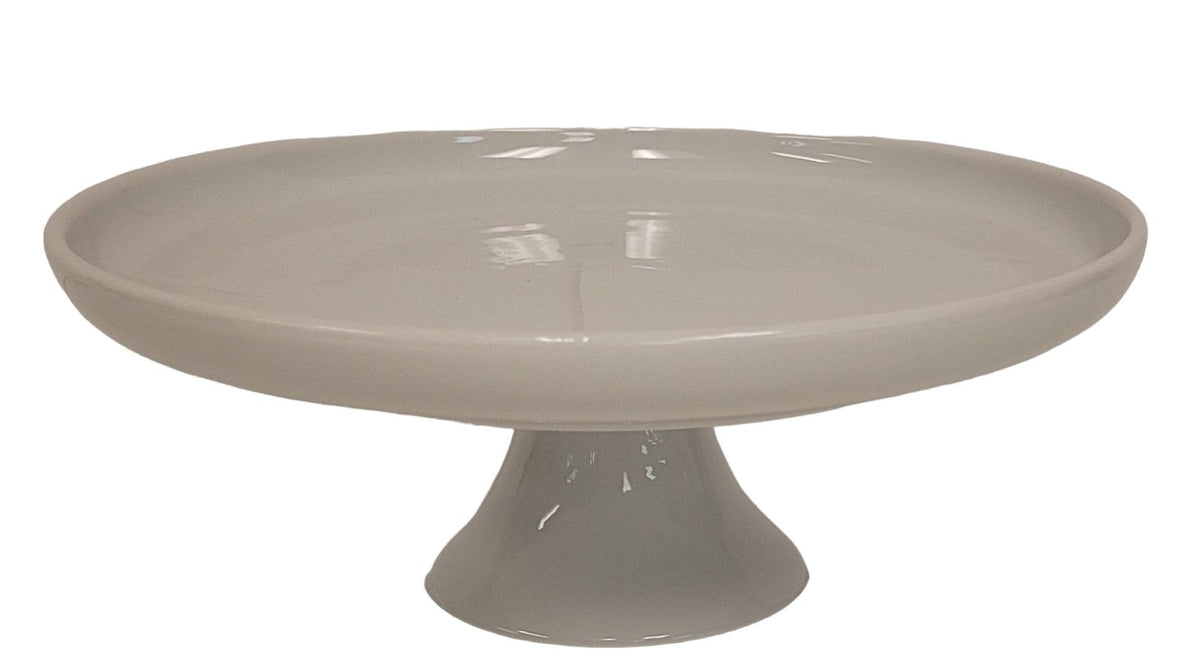 Porcelain Multi-Functional Cake Stand, White, 11.75-in