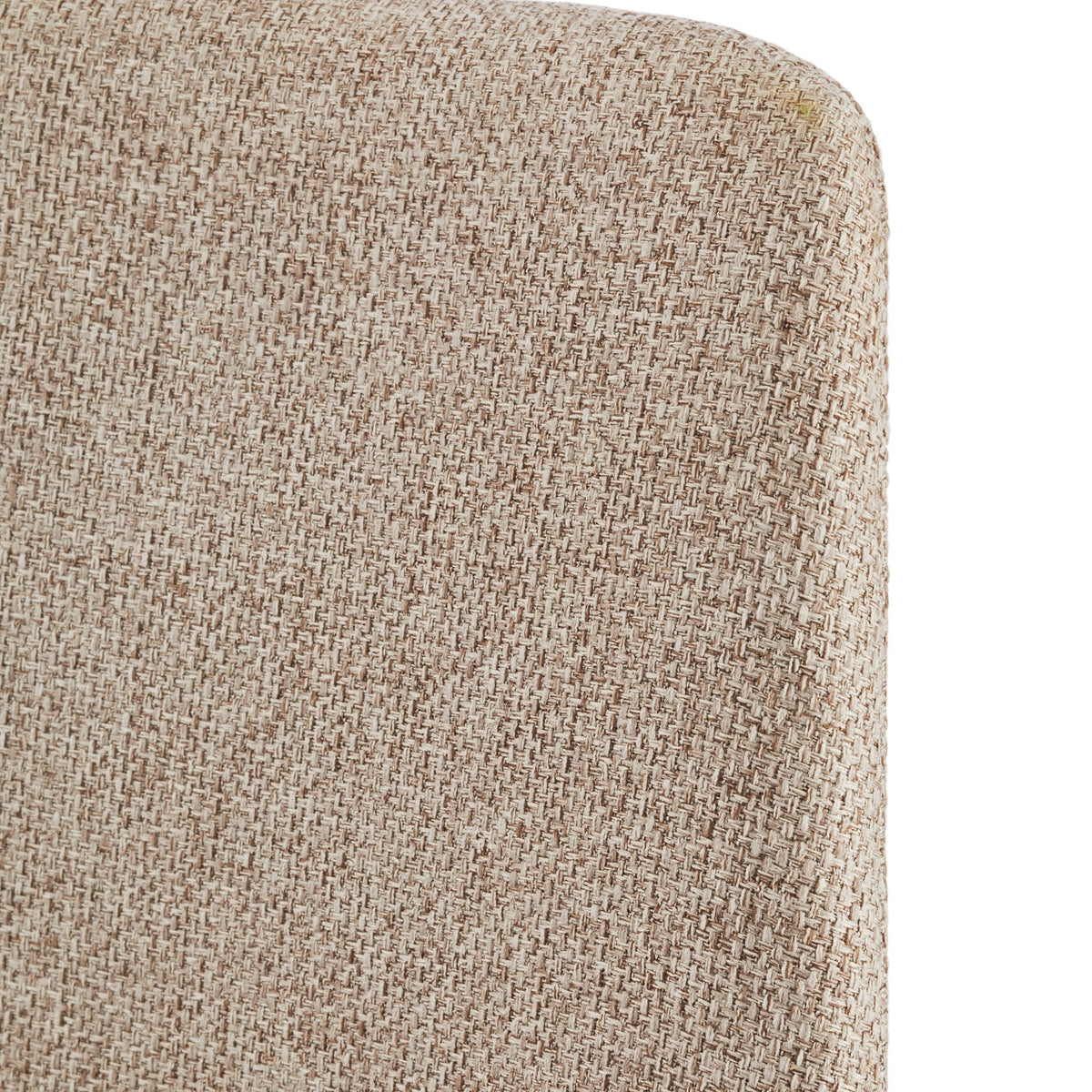 Scottie Modern Fabric Dining Chair, Dark Grey