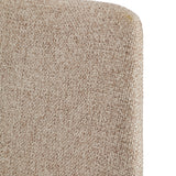 Scottie Modern Fabric Dining Chair, Dark Grey
