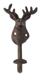 Stainless Steel Single Deer Hook, Bronze