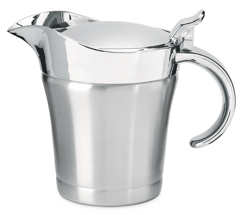 Stainless Steel Thermal Gravy Cooking Pot with Lid M8291