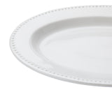 Whitworth Oval Stoneware Platter, 11.3-in, White
