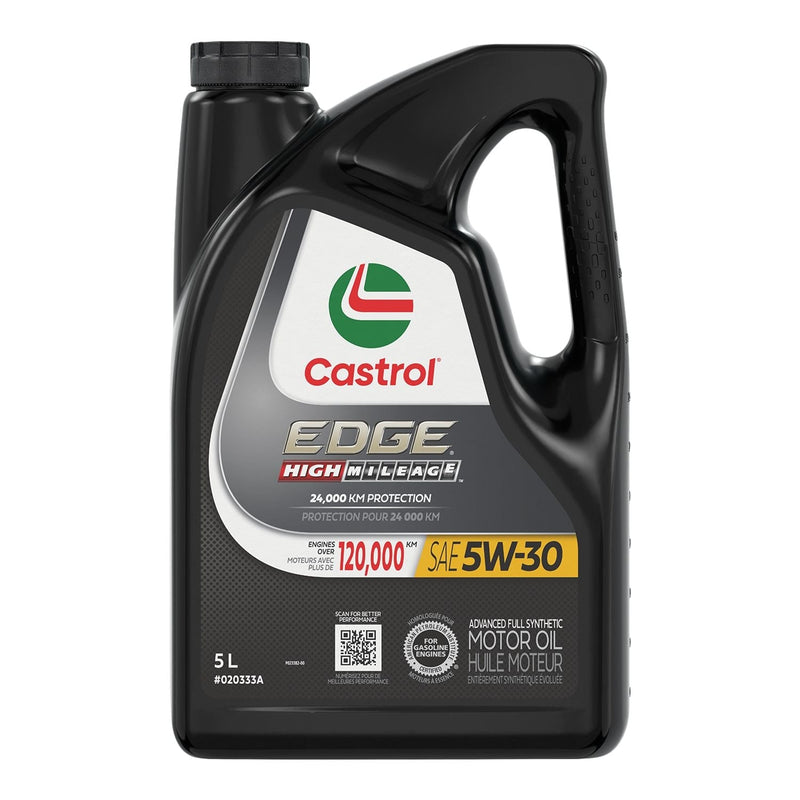 EDGE 5W30 High Mileage Synthetic Engine/Motor Oil, 5-L K8956