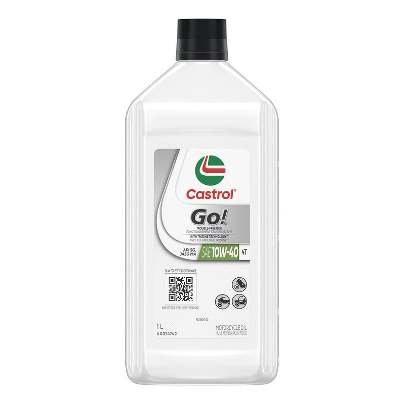 Go! 4-Stroke 4T Motorcycle Oil 10W40, 946-mL Q7400